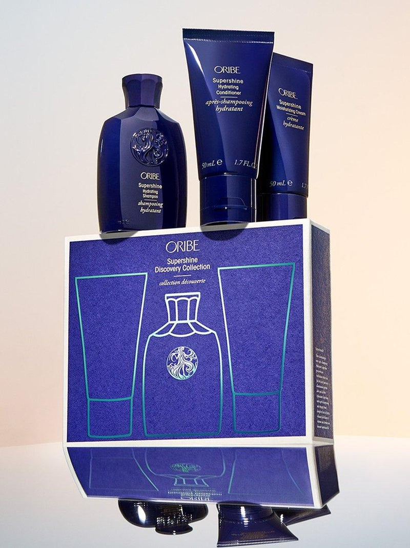 Oribe Supershine Discovery Collection hair care gift set travel sizes - British product