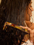 Oribe wide tooth hair comb, imported from the UK