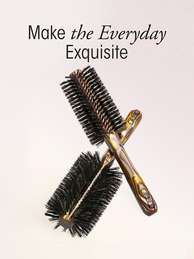 Oribe medium round hair brush Italian resin 59mm (British brand)