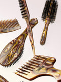 Oribe medium round hair brush Italian resin 59mm (British brand)