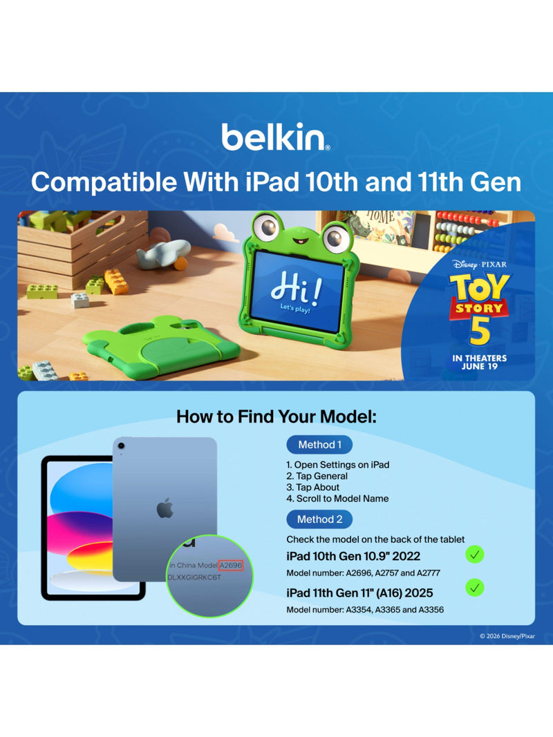 Belkin Disney Toy Story Lilypad iPad case green, UK version