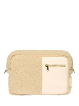 John Lewis Studio Noos Teddy Collection Boucle Stroller Storage Organiser, Ecru- Buy online at McGrocer