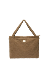 John Lewis Studio Noos Teddy Collection Boucle Changing Bag Teddy Brown- Buy online at McGrocer
