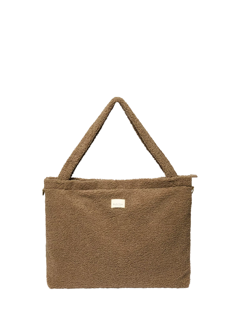 Studio Noos Teddy Collection changing bag Teddy Brown, UK version