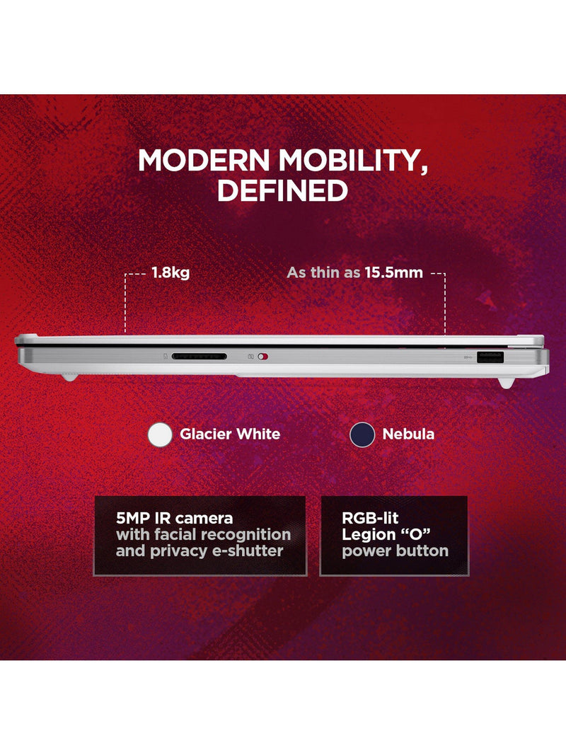 Lenovo Legion 7 gaming laptop Glacier White 16-inch - British product