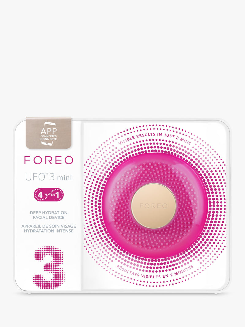 FOREO UFO 3 Mini Fuchsia facial device, UK version