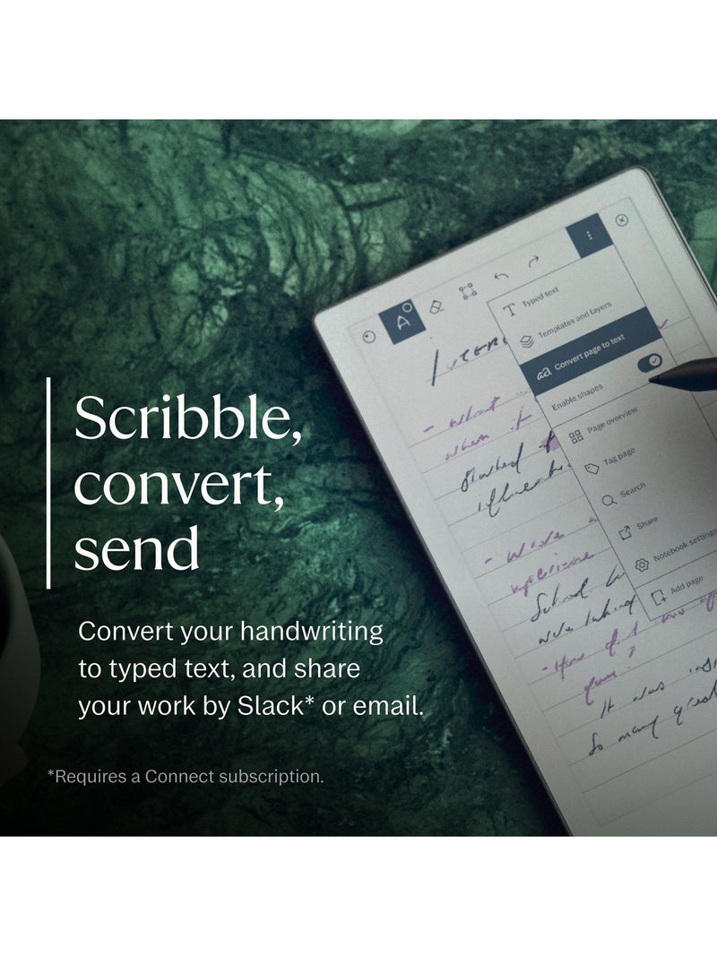 reMarkable Paper Pro Move tablet 7.3 inch, imported from the UK