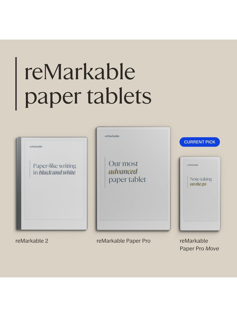 reMarkable Paper Pro Move tablet 7.3 inch, imported from the UK