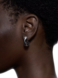 Maria Black Biomorphic stud earrings in silver - British product