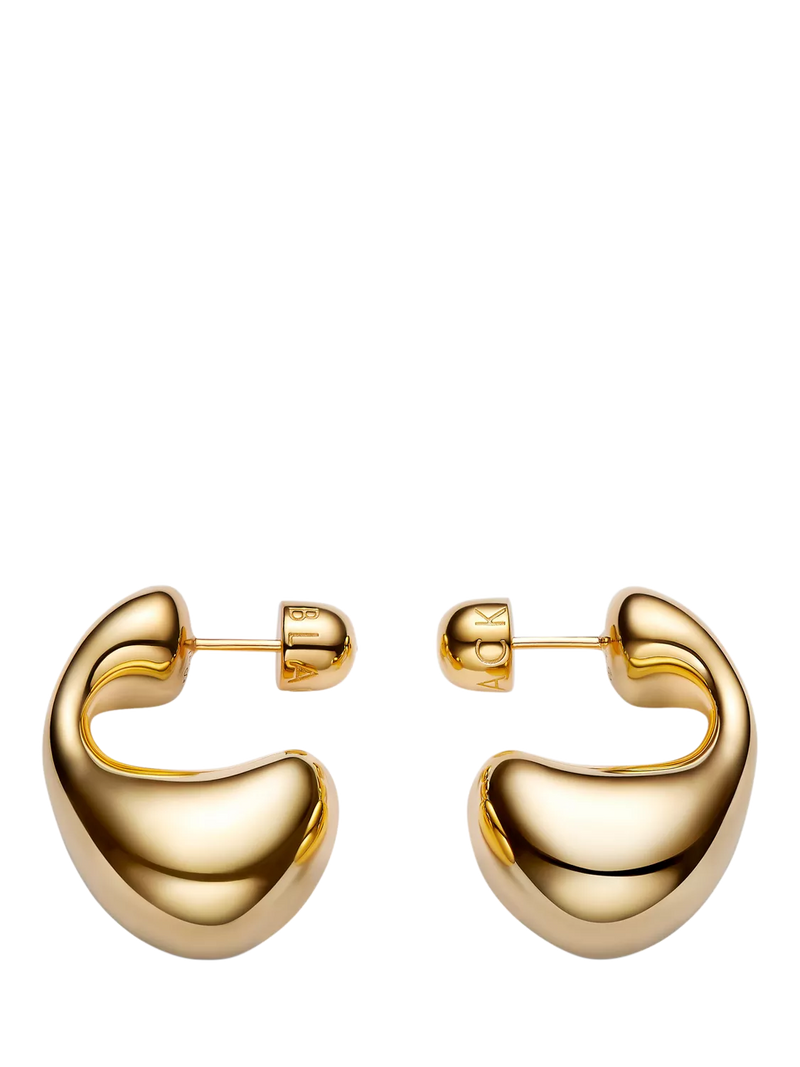 Maria Black large biomorphic earrings 3cm, UK version