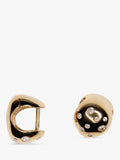 Maria Black Popcorn Dome Huggie Earrings 0.9cm - British product