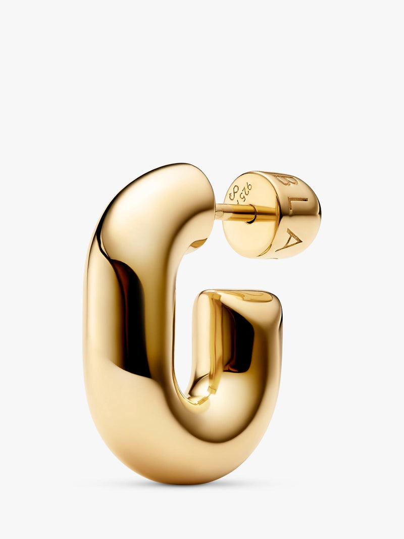 Maria Black Forma Oblong Hoop Earrings - British product