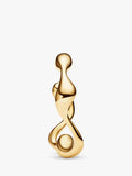 Maria Black hoop earrings gold 5.6cm (British brand)