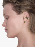 Maria Black gold ear cuff with cubic zirconia, UK version