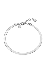 John Lewis Maria Black Sentiero Bracelet Silver 18.5 cm- Buy online at McGrocer