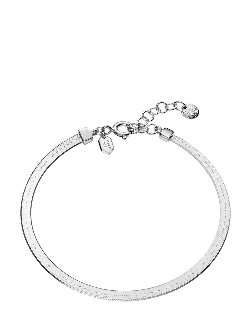 Maria Black Sentiero Bracelet Silver 18.5 cm - British product