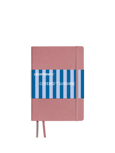 John Lewis LEUCHTTURM1917 Covered for Sunshine A5 Notebook, Beach Rose- Buy online at McGrocer