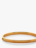 Monica Vinader Essential Luxe bangle gold, UK version