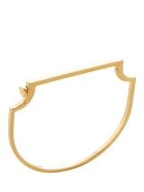 John Lewis Monica Vinader Signature Slim Bangle Gold- Buy online at McGrocer