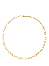 John Lewis Monica Vinader Alta Mini Link Chain Necklace Gold 45cm- Buy online at McGrocer