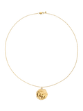 Monica Vinader Zodiac Pendant Necklace, Gold