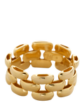 Monica Vinader Chain Ring Gold Band Ring