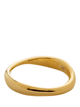 John Lewis Monica Vinader Nura Reef Stacking Ring Gold K- Buy online at McGrocer