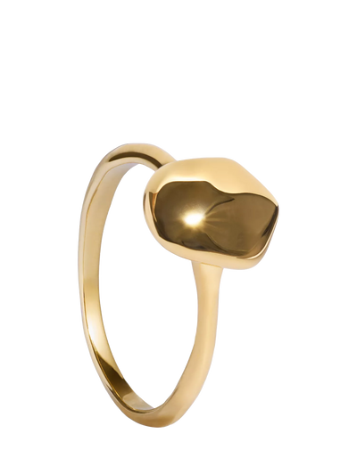 John Lewis Monica Vinader Odyssey Stacking Ring Gold Size N- Buy online at McGrocer