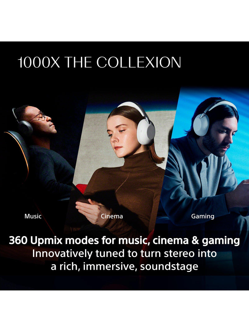 Sony 1000X ColleXion noise cancelling over-ear headphones, imported from the UK