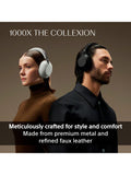 Sony 1000X ColleXion noise cancelling over-ear headphones, imported from the UK