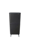 Brabantia SortUp Recyclling Bin Hi, 10+10+25L, Dark Grey