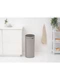 Brabantia Touch Bin 30L Soft Grey - British product