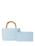 OSPREY LONDON Luxe Mini Clio leather grab bag (British brand)