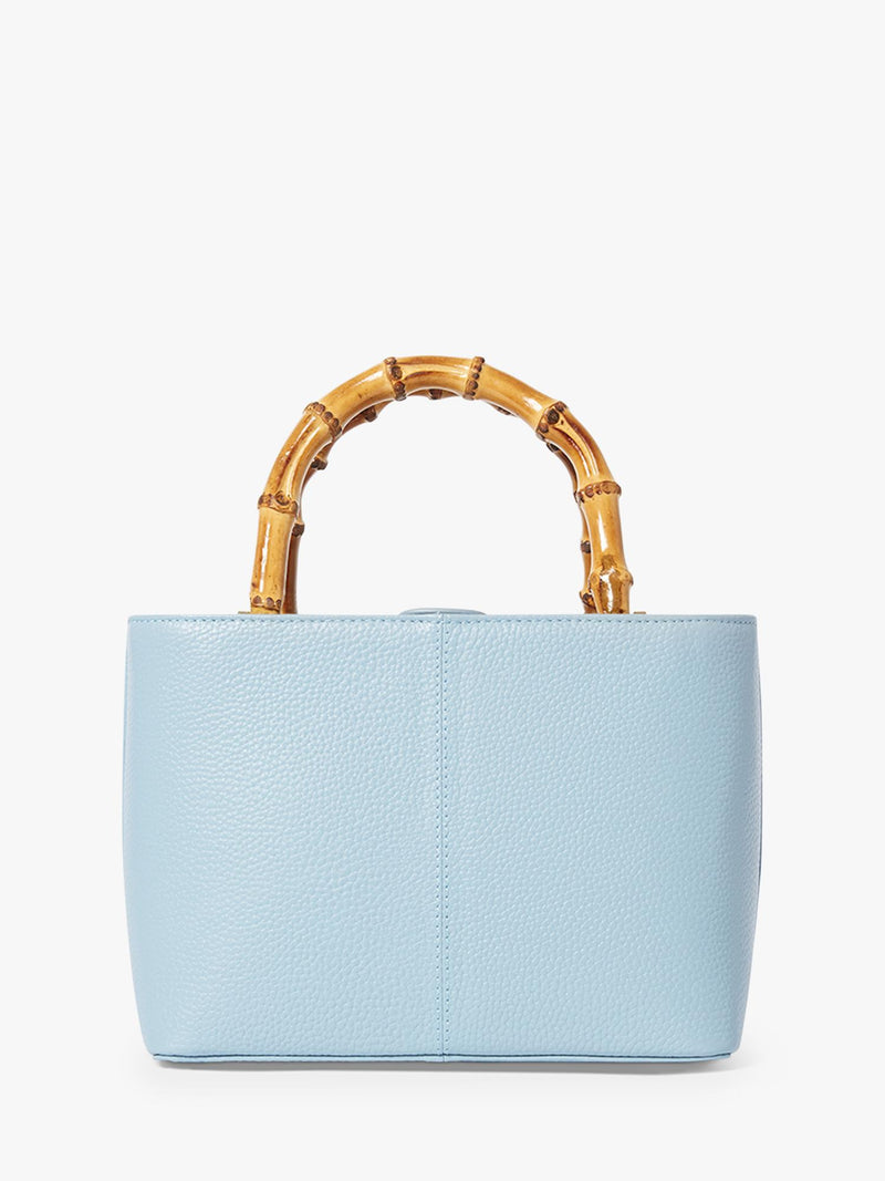 OSPREY LONDON Luxe Mini Clio leather grab bag (British brand)