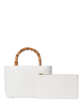OSPREY LONDON Luxe Mini Clio Leather Grab Bag