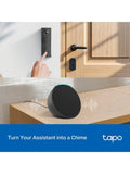 TP-Link Tapo TD20 2K video doorbell mini black, imported from the UK