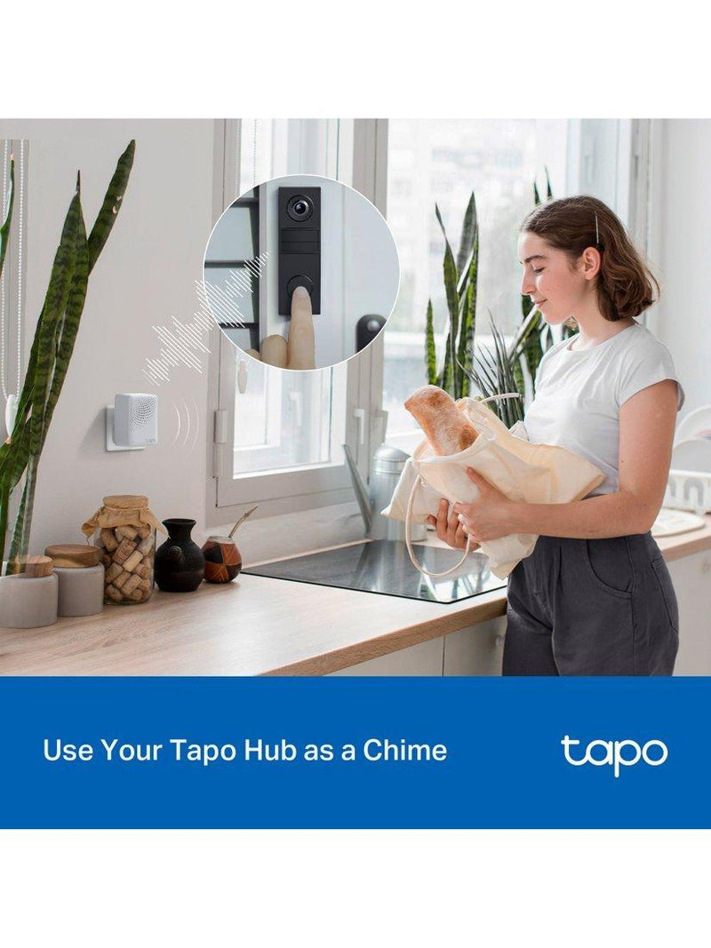 TP-Link Tapo TD20 2K video doorbell mini black, imported from the UK