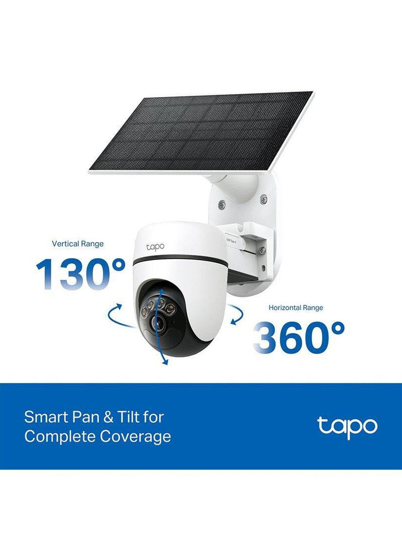 TP-Link Tapo C610 2K outdoor security camera with solar panel (British brand)