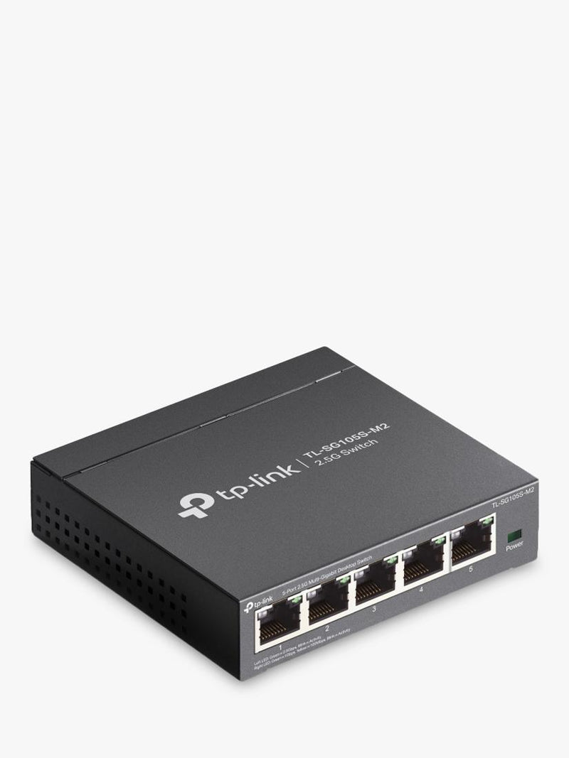 TP-Link 5-port 2.5G network switch, imported from the UK