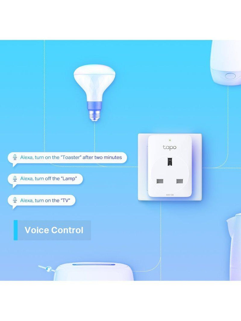 TP-Link Tapo P110 smart Wi-Fi plug white, imported from the UK