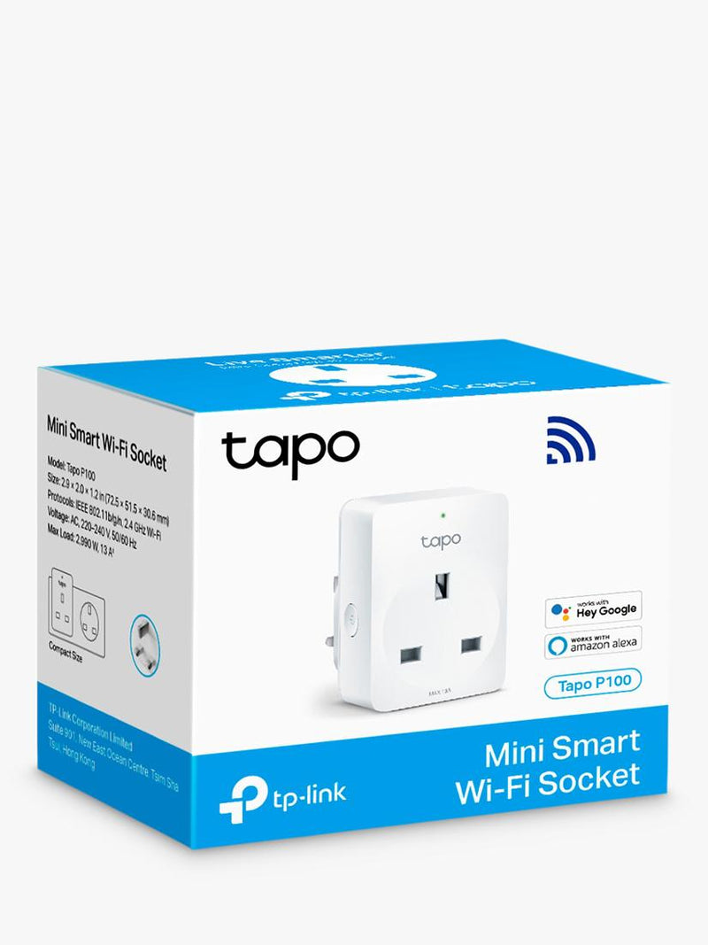 TP-Link Tapo P110 smart Wi-Fi plug white, imported from the UK