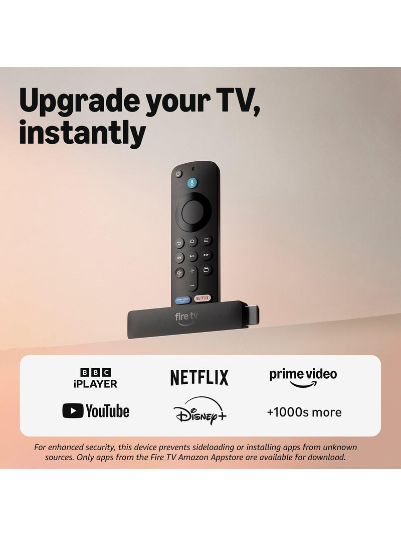 Amazon Fire TV Stick HD streaming device, imported from the UK