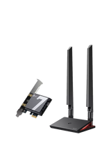 John Lewis TP-Link Archer TBE550E Wi-Fi 7 Bluetooth 5.4 PCIe Adapter, BE9300, Black- Buy online at McGrocer