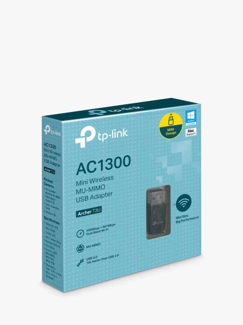 TP-Link Archer T3U mini USB Wi-Fi adapter, imported from the UK