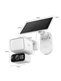 TP-Link Tapo TC50 kit solar-powered security camera with floodlight, imported from the UK