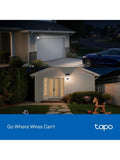 TP-Link Tapo TC50 kit solar-powered security camera with floodlight, imported from the UK