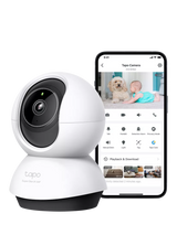 John Lewis TP-Link Tapo TC74 2K Indoor Pan & Tilt AI Smart Security Camera, Black- Buy online at McGrocer