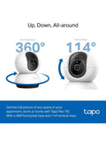 TP-Link Tapo TC74 2K pan and tilt security camera, UK version