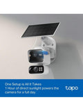 TP-Link Tapo TC93D Kit 2K dual lens solar security camera - British product