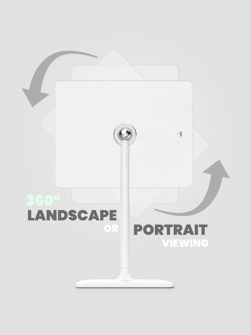 LUNA London Orbit standing vanity mirror, imported from the UK